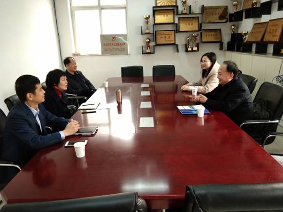 產(chǎn)學研合作-鑫富達集團王總訪問河北經(jīng)貿大學工商管理學院